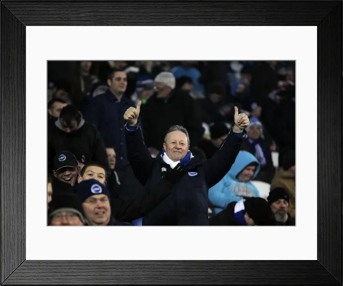 Framed Print : Brighton & Hove Albion vs. Blackburn Rovers: A Historic 2012-13 Home Match Framed Print : Brighton & Hove Albion vs. Blackburn Rovers: A Historic 2012-13 Home Match
