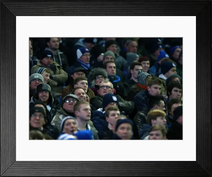 Framed Print : A Memorable Home Game: Brighton & Hove Albion vs. Blackburn Rovers (February 12, 2013) Framed Print : A Memorable Home Game: Brighton & Hove Albion vs. Blackburn Rovers (February 12, 2013)