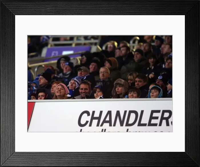 Framed Print : Brighton & Hove Albion vs. Blackburn Rovers: A Historic 2012-13 Home Match Framed Print : Brighton & Hove Albion vs. Blackburn Rovers: A Historic 2012-13 Home Match