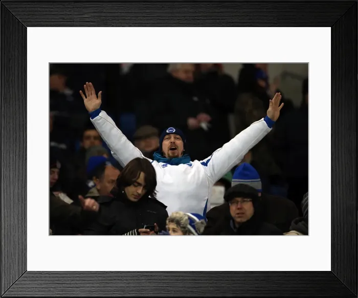 Framed Print : A Memorable 2012-13 Home Game: Brighton & Hove Albion vs. Blackburn Rovers Framed Print : A Memorable 2012-13 Home Game: Brighton & Hove Albion vs. Blackburn Rovers