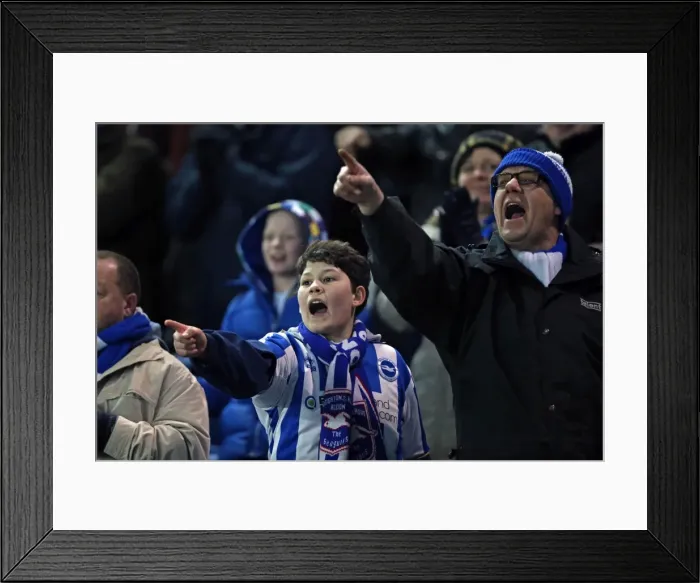 Framed Print : The Epic Encounter: Brighton & Hove Albion vs. Blackburn Rovers (12-02-2013) - A Memorable Match from the 2012-13 Season Framed Print : The Epic Encounter: Brighton & Hove Albion vs. Blackburn Rovers (12-02-2013) - A Memorable Match from the 2012-13 Season