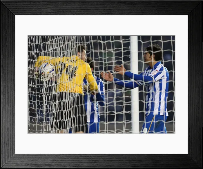Framed Print : Brighton & Hove Albion vs. Blackburn Rovers: A Historic 2012-13 Home Match Framed Print : Brighton & Hove Albion vs. Blackburn Rovers: A Historic 2012-13 Home Match
