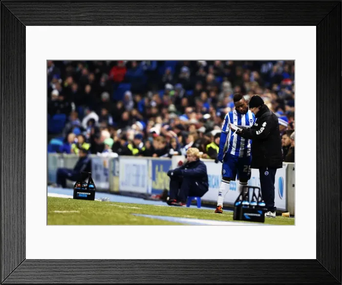 Framed Print : Brighton & Hove Albion vs. Blackburn Rovers: A Historic 2012-13 Home Match Framed Print : Brighton & Hove Albion vs. Blackburn Rovers: A Historic 2012-13 Home Match