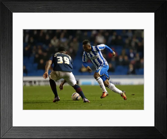 Framed Print : The Epic Encounter: A Memorable Brighton & Hove Albion vs. Blackburn Rovers Match from the 2012-13 Season (12-02-2013) Framed Print : The Epic Encounter: A Memorable Brighton & Hove Albion vs. Blackburn Rovers Match from the 2012-13 Season (12-02-2013)