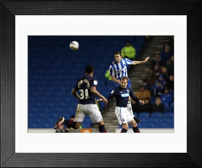 Framed Print : Brighton & Hove Albion vs. Blackburn Rovers: A Historic 2012-13 Home Match Framed Print : Brighton & Hove Albion vs. Blackburn Rovers: A Historic 2012-13 Home Match