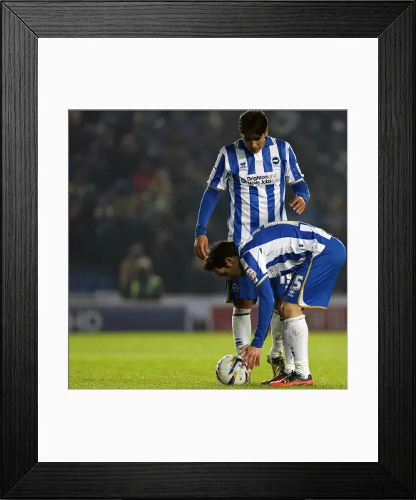 Framed Print : A Memorable Home Victory: Brighton & Hove Albion vs. Blackburn Rovers (February 12, 2013) Framed Print : A Memorable Home Victory: Brighton & Hove Albion vs. Blackburn Rovers (February 12, 2013)