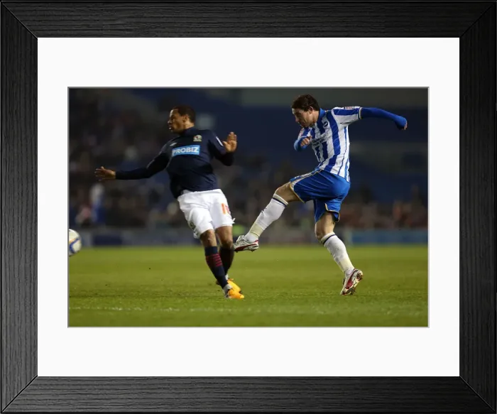 Framed Print : Brighton & Hove Albion vs. Blackburn Rovers: A Historic 12-2-2013 Home Game, 2012-13 Season Framed Print : Brighton & Hove Albion vs. Blackburn Rovers: A Historic 12-2-2013 Home Game, 2012-13 Season