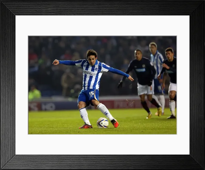 Framed Print : Vicente's Dramatic Penalty: Brighton & Hove Albion 1-1 Blackburn Rovers (February 12, 2013) Framed Print : Vicente's Dramatic Penalty: Brighton & Hove Albion 1-1 Blackburn Rovers (February 12, 2013)