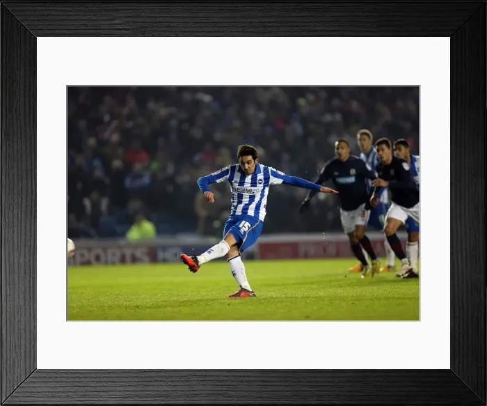 Framed Print : Dramatic Penalty by Vicente: Brighton & Hove Albion 1-1 Blackburn Rovers (February 12, 2013) Framed Print : Dramatic Penalty by Vicente: Brighton & Hove Albion 1-1 Blackburn Rovers (February 12, 2013)