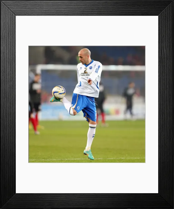 Framed Print : Brighton & Hove Albion vs. Cardiff City (Away): 19-02-2013 - 2012-13 Season Highlights: Cardiff City Away Game Framed Print : Brighton & Hove Albion vs. Cardiff City (Away): 19-02-2013 - 2012-13 Season Highlights: Cardiff City Away Game