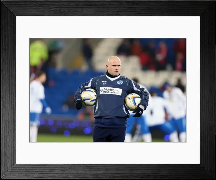 Framed Print : Brighton & Hove Albion vs. Cardiff City: 19-02-2013 - Away Game Framed Print : Brighton & Hove Albion vs. Cardiff City: 19-02-2013 - Away Game