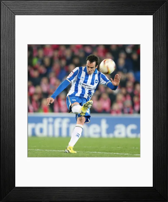 Framed Print : Brighton & Hove Albion vs. Cardiff City (Away) - 19-02-2013: Season 2012-13 Away Game Highlights Framed Print : Brighton & Hove Albion vs. Cardiff City (Away) - 19-02-2013: Season 2012-13 Away Game Highlights
