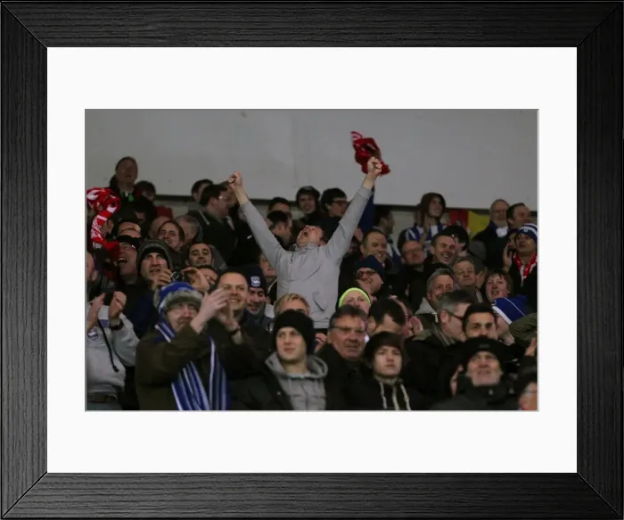 Framed Print : Away Game Recap: Brighton & Hove Albion vs. Cardiff City (19-02-2013) - A Glance at the 2012-13 Season Framed Print : Away Game Recap: Brighton & Hove Albion vs. Cardiff City (19-02-2013) - A Glance at the 2012-13 Season