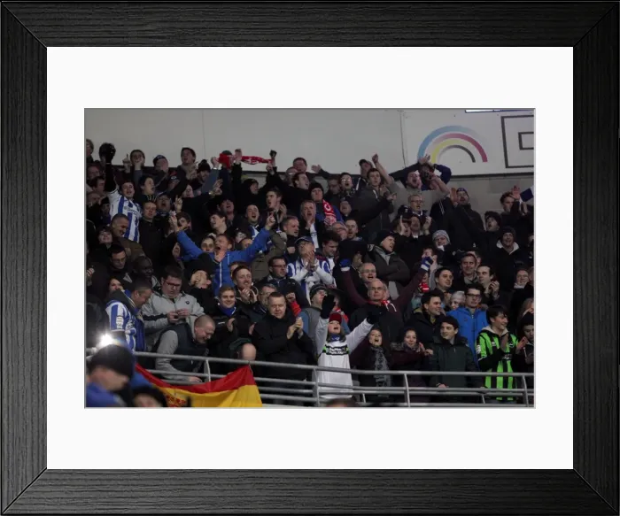 Framed Print : A Glance Back at the 2012-13 Season's Away Game: Brighton & Hove Albion vs. Cardiff City (19-02-2013) Framed Print : A Glance Back at the 2012-13 Season's Away Game: Brighton & Hove Albion vs. Cardiff City (19-02-2013)