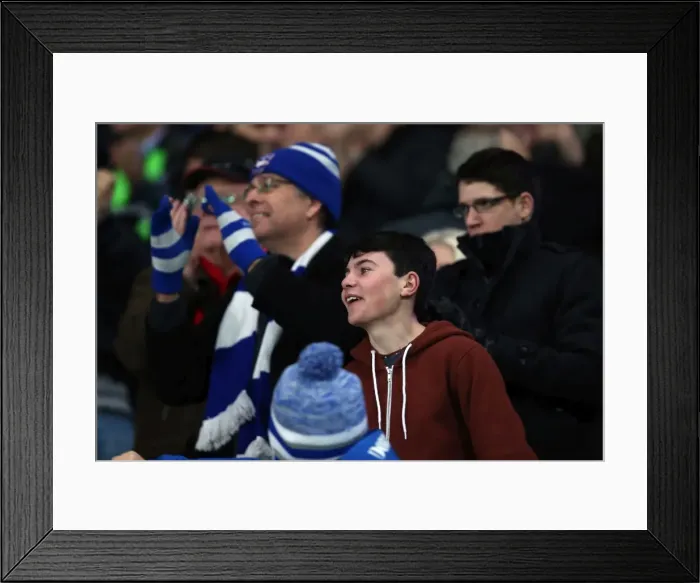 Framed Print : A Glance Back: Brighton & Hove Albion vs. Cardiff City (Away) - 19-02-2013 Framed Print : A Glance Back: Brighton & Hove Albion vs. Cardiff City (Away) - 19-02-2013