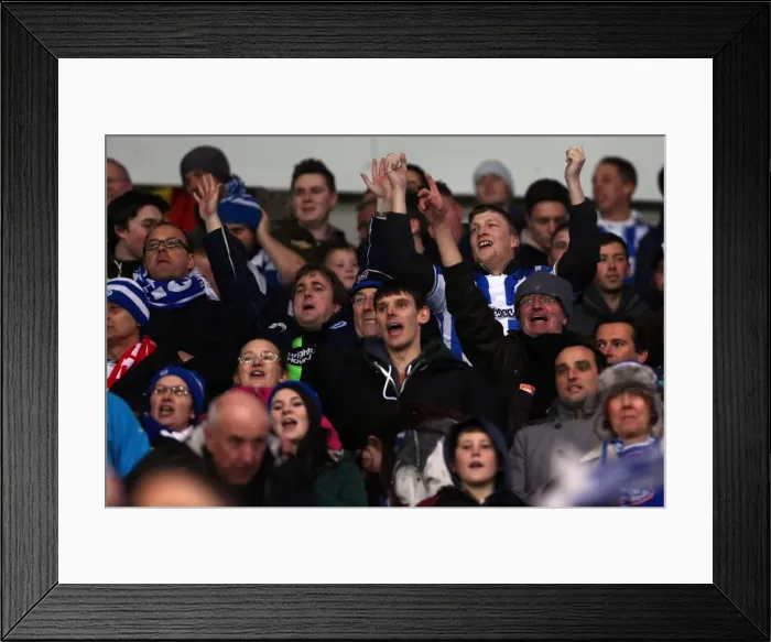 Framed Print : A Look Back: Intense Clash - Brighton & Hove Albion vs. Cardiff City (Away) - 19-02-2013 (Season 2012-13) Framed Print : A Look Back: Intense Clash - Brighton & Hove Albion vs. Cardiff City (Away) - 19-02-2013 (Season 2012-13)