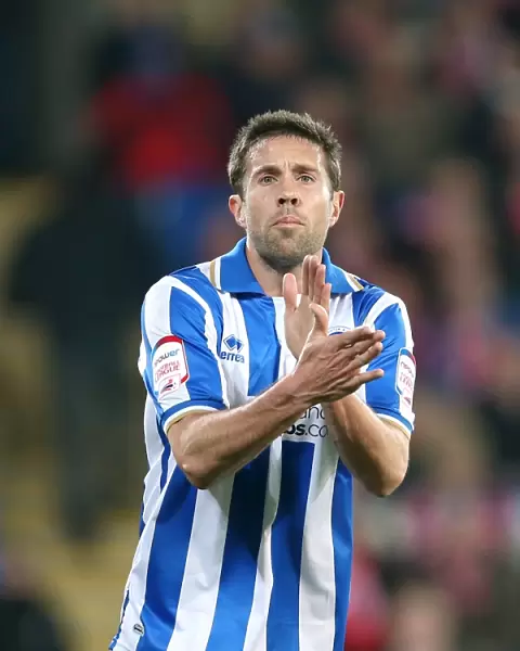 Matthew Upson in Action for Brighton and Hove Albion FC (Cardiff City, 2013)