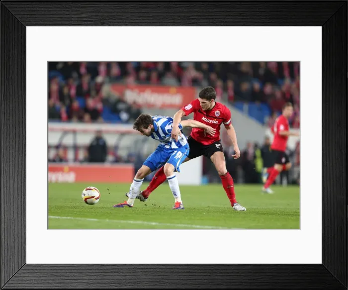 Framed Print : Brighton & Hove Albion vs. Cardiff City (Away) - February 19, 2013: A Glimpse into the 2012-13 Season's Away Game Framed Print : Brighton & Hove Albion vs. Cardiff City (Away) - February 19, 2013: A Glimpse into the 2012-13 Season's Away Game