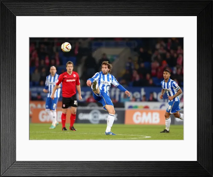 Framed Print : Inigo Calderon of Brighton & Hove Albion in Action Against Cardiff City, Npower Championship, February 19, 2013 Framed Print : Inigo Calderon of Brighton & Hove Albion in Action Against Cardiff City, Npower Championship, February 19, 2013