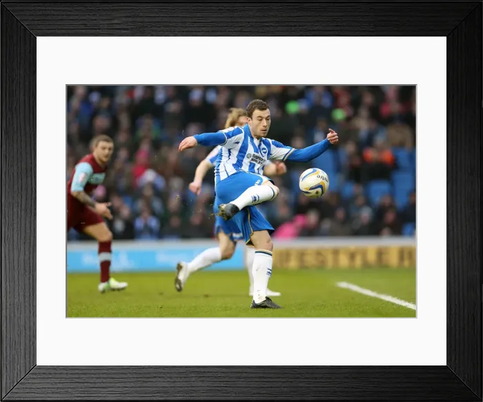 Framed Print : Brighton Burnley 130223 Framed Print : Brighton Burnley 130223