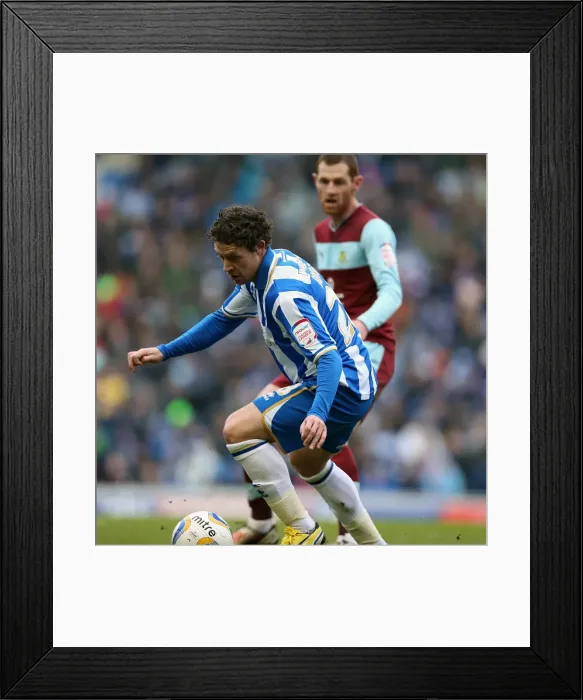 Framed Print : Wayne Bridge in Action: Brighton & Hove Albion vs. Burnley, Npower Championship, Amex Stadium (February 23, 2013) Framed Print : Wayne Bridge in Action: Brighton & Hove Albion vs. Burnley, Npower Championship, Amex Stadium (February 23, 2013)