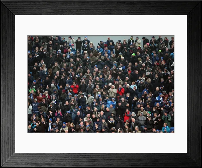 Framed Print : Brighton & Hove Albion vs. Burnley (23-02-2013): A Nostalgic Look Back at the 2012-13 Home Season - Burnley Game Framed Print : Brighton & Hove Albion vs. Burnley (23-02-2013): A Nostalgic Look Back at the 2012-13 Home Season - Burnley Game