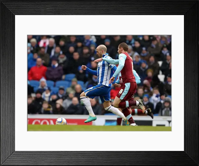 Framed Print : Brighton & Hove Albion vs. Burnley: 2012-13 Home Game Framed Print : Brighton & Hove Albion vs. Burnley: 2012-13 Home Game