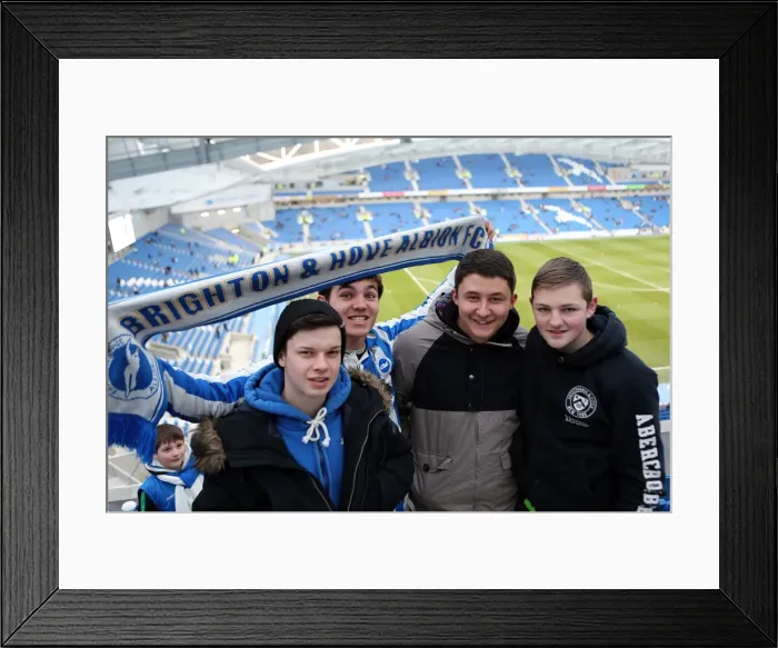 Framed Print : Electric Atmosphere: Unforgettable Crowd Moments at Brighton & Hove Albion FC's The Amex Stadium (2012-13) Framed Print : Electric Atmosphere: Unforgettable Crowd Moments at Brighton & Hove Albion FC's The Amex Stadium (2012-13)