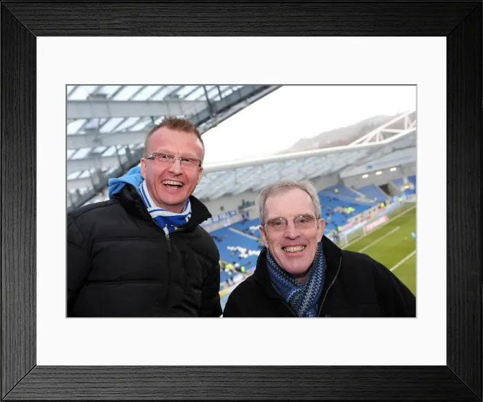 Framed Print : Brighton and Hove Albion FC: The Electric Atmosphere of Amex Stadium (2012-2013) - Crowd Shots Framed Print : Brighton and Hove Albion FC: The Electric Atmosphere of Amex Stadium (2012-2013) - Crowd Shots