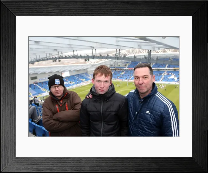Framed Print : Brighton and Hove Albion: The Electric Amex Stadium Crowd (2012-2013) Framed Print : Brighton and Hove Albion: The Electric Amex Stadium Crowd (2012-2013)