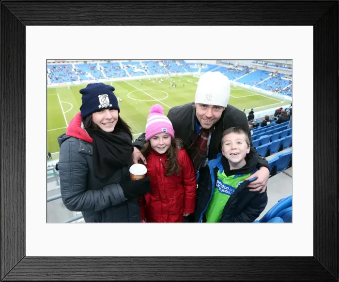 Framed Print : Brighton & Hove Albion: The Electric Amex Stadium Crowd (2012-2013) Framed Print : Brighton & Hove Albion: The Electric Amex Stadium Crowd (2012-2013)