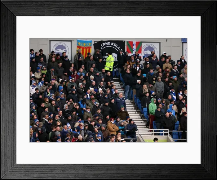 Framed Print : Brighton & Hove Albion vs. Burnley: 2012-13 Home Game Framed Print : Brighton & Hove Albion vs. Burnley: 2012-13 Home Game