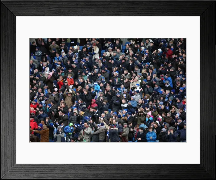Framed Print : Brighton & Hove Albion vs. Burnley (23-02-2013) - A Nostalgic Look Back at the 2012-13 Home Season: Burnley Game Framed Print : Brighton & Hove Albion vs. Burnley (23-02-2013) - A Nostalgic Look Back at the 2012-13 Home Season: Burnley Game