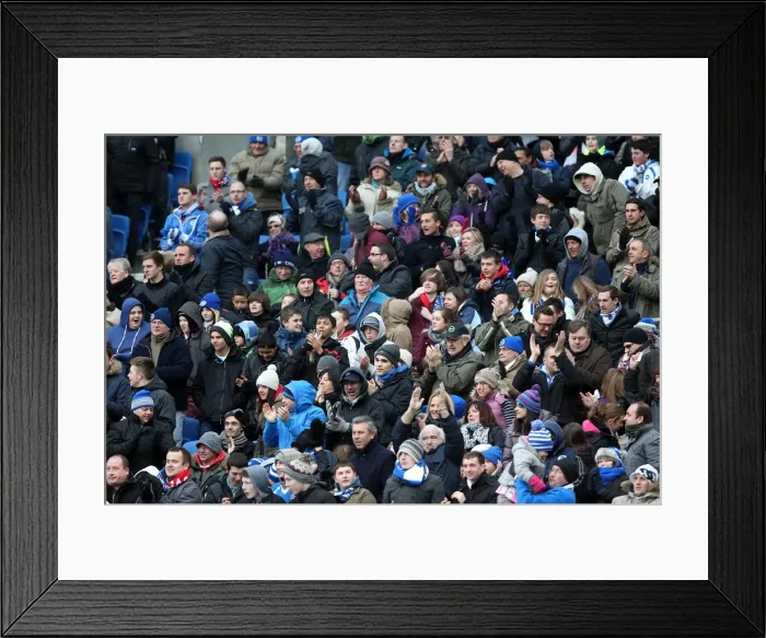 Framed Print : Brighton & Hove Albion vs. Burnley (2012-13): A Look Back at the Home Game Framed Print : Brighton & Hove Albion vs. Burnley (2012-13): A Look Back at the Home Game
