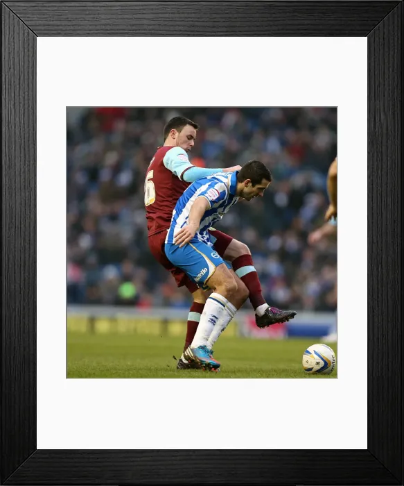 Framed Print : Brighton & Hove Albion vs. Burnley (23-02-2013) - A Nostalgic Look Back at the 2012-13 Home Season: Burnley Game Framed Print : Brighton & Hove Albion vs. Burnley (23-02-2013) - A Nostalgic Look Back at the 2012-13 Home Season: Burnley Game