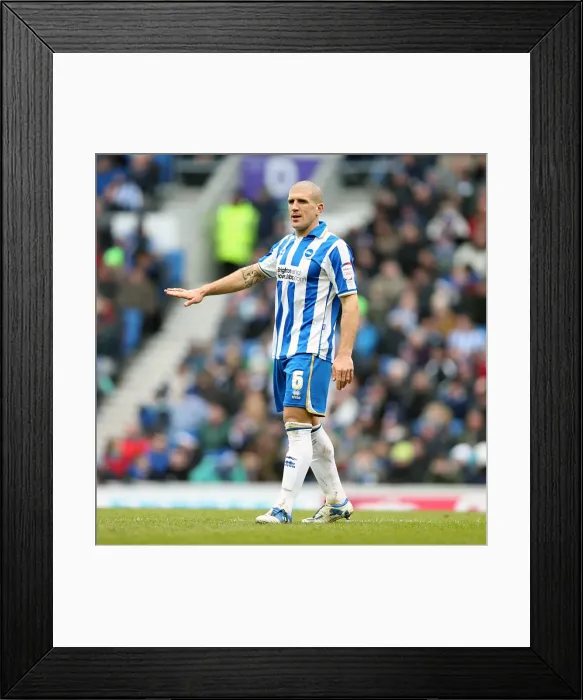 Framed Print : Brighton Burnley 130223