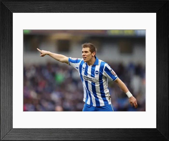Framed Print : Brighton Burnley 130223 Framed Print : Brighton Burnley 130223