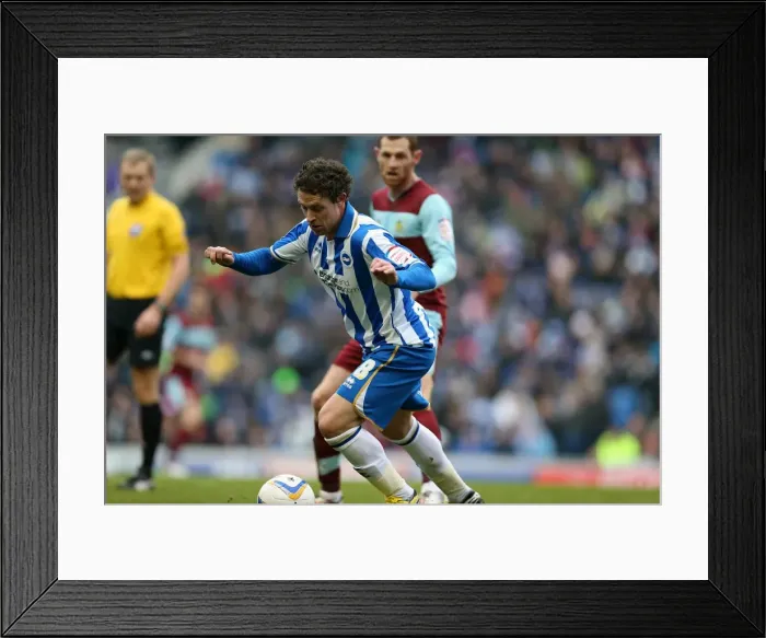 Framed Print : Wayne Bridge: In Action Against Burnley, Npower Championship 2013 (February 23) Framed Print : Wayne Bridge: In Action Against Burnley, Npower Championship 2013 (February 23)