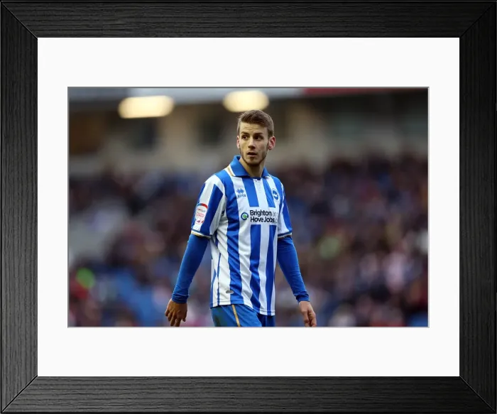 Framed Print : Andrea Orlandi: A Star Player for Brighton & Hove Albion FC Framed Print : Andrea Orlandi: A Star Player for Brighton & Hove Albion FC