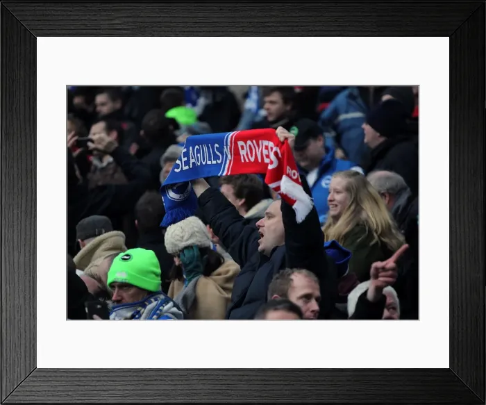 Framed Print : Brighton & Hove Albion vs. Huddersfield Town (02-03-2013) - A Look Back at the 2012-13 Home Season: Huddersfield Town Game Framed Print : Brighton & Hove Albion vs. Huddersfield Town (02-03-2013) - A Look Back at the 2012-13 Home Season: Huddersfield Town Game