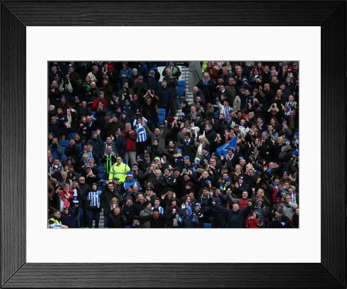 Framed Print : Brighton & Hove Albion vs. Huddersfield Town (02-03-2013) - A Glimpse into the 2012-13 Home Season Framed Print : Brighton & Hove Albion vs. Huddersfield Town (02-03-2013) - A Glimpse into the 2012-13 Home Season
