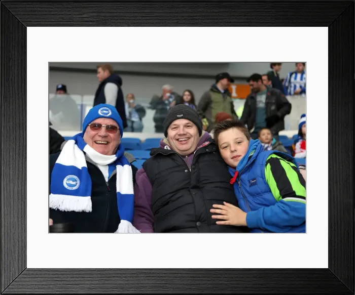 Framed Print : Brighton & Hove Albion FC: Electric Atmosphere at the Amex Stadium (2012-2013) Framed Print : Brighton & Hove Albion FC: Electric Atmosphere at the Amex Stadium (2012-2013)