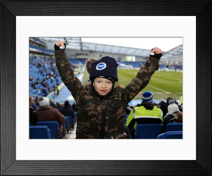 Framed Print : Electric Atmosphere at The Amex: Brighton & Hove Albion FC Crowd Shots (2012-2013) Framed Print : Electric Atmosphere at The Amex: Brighton & Hove Albion FC Crowd Shots (2012-2013)