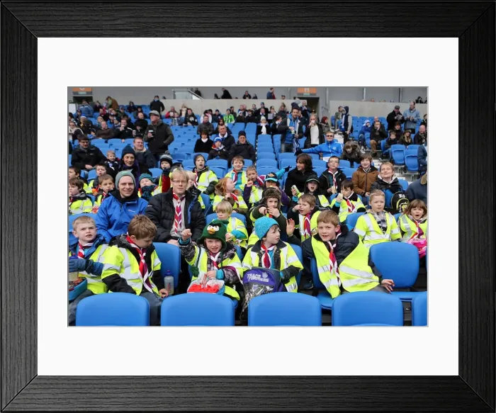 Framed Print : Brighton & Hove Albion vs. Huddersfield Town (02-03-2013): A Glimpse into the 2012-13 Home Season Framed Print : Brighton & Hove Albion vs. Huddersfield Town (02-03-2013): A Glimpse into the 2012-13 Home Season