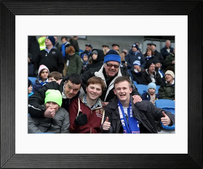 Framed Print : Brighton & Hove Albion: The Electric Amex Stadium Crowd (2012-2013) Framed Print : Brighton & Hove Albion: The Electric Amex Stadium Crowd (2012-2013)