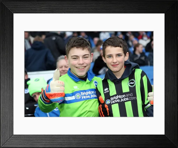 Framed Print : Electric Atmosphere at The Amex Stadium: Brighton & Hove Albion FC Crowd Shots (2012-2013) Framed Print : Electric Atmosphere at The Amex Stadium: Brighton & Hove Albion FC Crowd Shots (2012-2013)