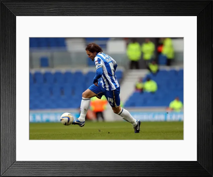 Framed Print : Brighton & Hove Albion vs. Huddersfield Town (02-03-2013): A Glimpse into the 2012-13 Home Season Framed Print : Brighton & Hove Albion vs. Huddersfield Town (02-03-2013): A Glimpse into the 2012-13 Home Season