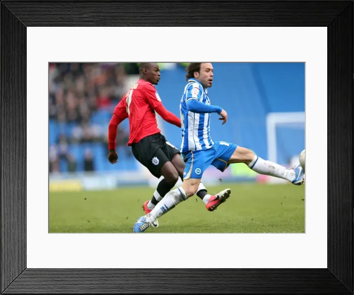 Framed Print : Brighton & Hove Albion vs. Huddersfield Town (02-03-2013): A Glimpse into the 2012-13 Home Season Framed Print : Brighton & Hove Albion vs. Huddersfield Town (02-03-2013): A Glimpse into the 2012-13 Home Season