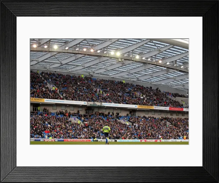 Framed Print : Brighton & Hove Albion vs. Huddersfield Town (02-03-2013): A Glimpse into the 2012-13 Home Season Framed Print : Brighton & Hove Albion vs. Huddersfield Town (02-03-2013): A Glimpse into the 2012-13 Home Season
