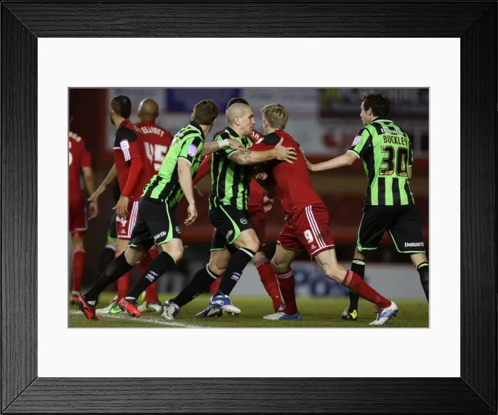 Framed Print : Brighton & Hove Albion vs. Bristol City: 2012-13 Away Game Highlights (05-03-2013) Framed Print : Brighton & Hove Albion vs. Bristol City: 2012-13 Away Game Highlights (05-03-2013)